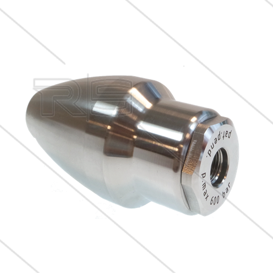 TN500 Rotordüse 0.035 - 1/4&quot; IG - 600 bar - Edelstahl
