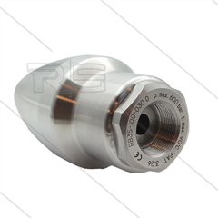 TN500 Rotordüse 0.030 - M20 x 1 IG - 600 bar - Edelstahl