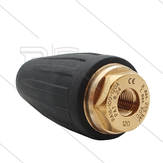 TN255 Rotordüse 0.120 - 1/4" IG - 255 Bar - Ausführung ohne Feder