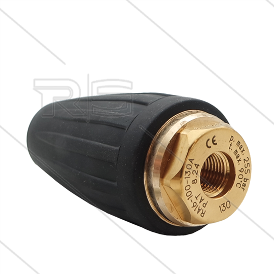 TN255 Rotordüse 0.130 - 1/4&quot; IG - 255 Bar - Ausführung ohne Feder