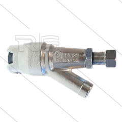 TS12 - Sandstrahlkopf - 500 Bar - 80 l/min - max 90°C - Eingang 1/4&quot; IG - ohne Düse 1/4&quot; AG - 15°