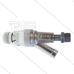 TS12RC - Sandstrahlkopf - 500 Bar - 80 l/min - max 90° - 1/4&quot; IG - ohne Düse 1/4&quot; AG - 0°