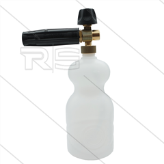 LS3-2 - Schaumlanze mit Flasche 1Ltr - Düse 1,25mm - 60 bis 160 Bar - 5,5 bis 9 l/min - 1/4" IG
