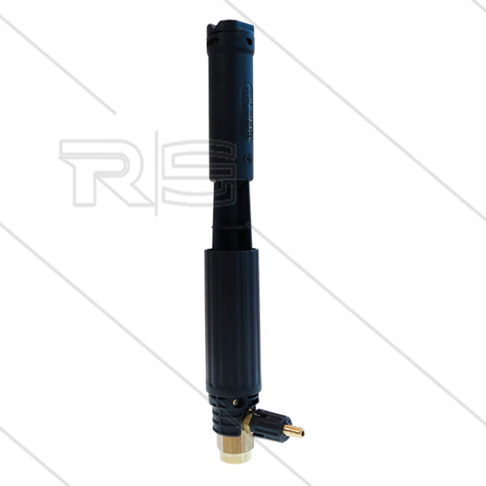 LS12 - Schaumlanze - schwarz mit injektor - Düse 1,5mm - 60 bis 200 Bar - 9 bis 15 l/min - 1/4" IG