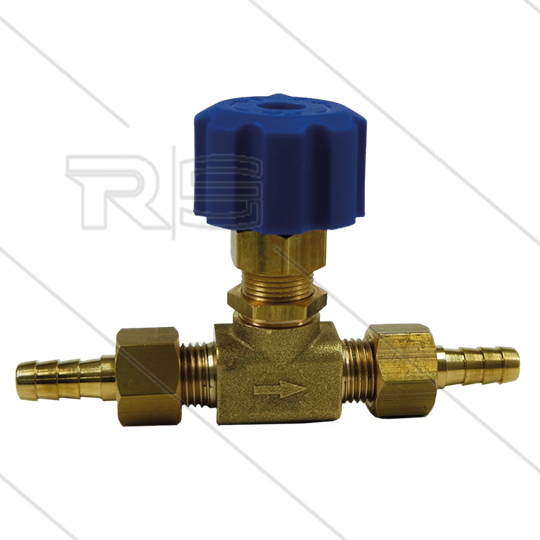 RD3 Chemieventil - 28 Bar - 10 l/min - max.40°C - 2 x 1/4&quot; AG / 2 x 7mm Schlauchtülle
