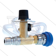 Schauminjektor KEW - max 250 Bar - 15 l/min - 2m Schlauch mit Filter - Einstellbar 0 bis 5 %