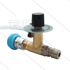 Schauminjektor KEW - max 250 Bar - 15 l/min - 2m Schlauch mit Filter - Einstellbar 0 bis 5 %