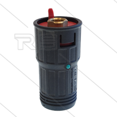 GS3 - dreiwege Düsenschutz - 0.060 - 220 Bar - 40 l/min - max 80°C - ND-Düse 40-200 - 1/4&quot; IG
