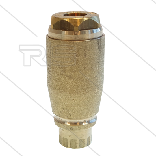 TN255 Rotordüse 0.020 - 1/4&quot; IG - 255 Bar - für stationären Einbau senkrecht - ohne Gummischutz