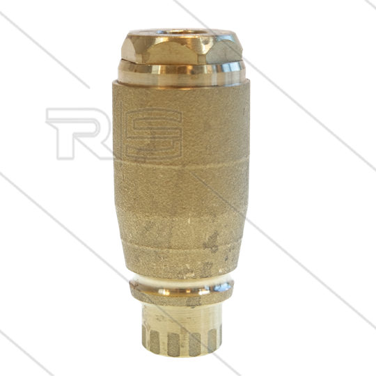 TN255 Rotordüse 0.040 - 1/4&quot; IG - 255 Bar - für stationären Einbau - ohne Gummischutz