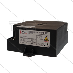 Zündtrafo Portotecnica - COFI TRL12-30C - Primair: 12V DC / 8A - Secundair: 2 x 7,5kV / 30mA