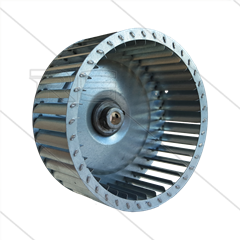 Gebläserad Brennermotor - Ø160mm - H=62mm - linksdrehend  - für BR750 - 900 - 1000
