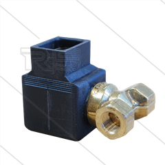 Ölmagnetventil - Rapa - BV01L2 - M13 - 2 x 1/8&quot; IG - 230V - 8W - 0 t/m 24 Bar