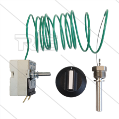 Thermostat - Typ EGO 55.13029.120 - 30 bis150°C - Capilair 1520mm - Fühler: Ø8mm L=45mm - 3/8&quot; AG