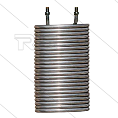 Heizschlange - Stahl - HDS 12/18-4S/SX - Abstand der Anschlüsse: 170mm - Rohr Ø17,2mm - H: 560mm
