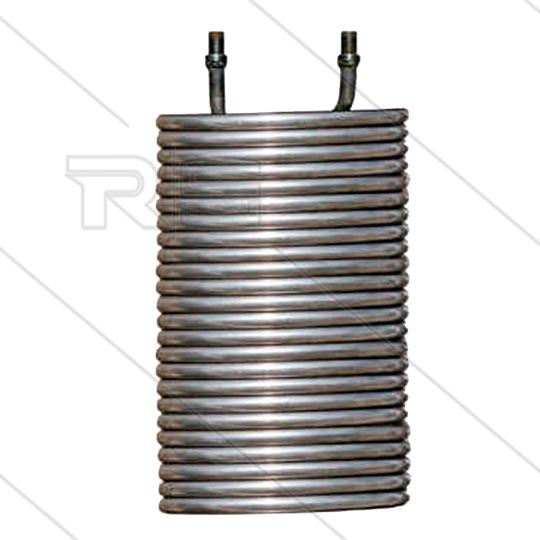 Heizschlange HDS 13/20-4S/SX - Abstand der Anschlüsse: 170mm - Rohr Ø17,2mm - H: 595mm