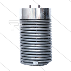 Heizschlange - TEHA - Stahl -  BR1000(G) - 300 Bar - 3/8&quot; AG - öl- und gasbeheizt - H: 685mm - Ø282m
