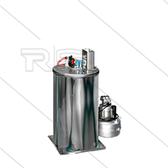 Brennerkammer - Tecno.mec - 13 bis 15 l/min - 500 Bar - 230V - 64 kW - mit Flammüberwachung