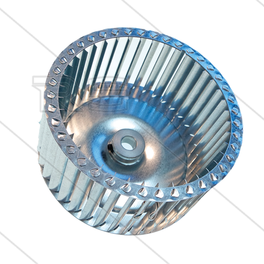 Gebläserad Brennermotor - Tecno.mec - Ø146mm - H=72,5mm - rechtsdrehend