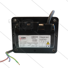 Zündtrafo Tecno.mec - COFI TRS818C - Primair: 230V / 0,9A - Secundair: 2 x 4kV / 18mA