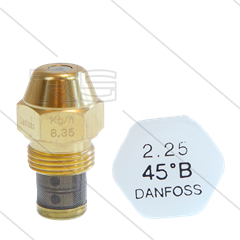 Öldüse Danfoss 2,25 - 45° B - Halbhohlkegel