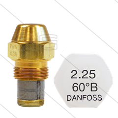 Öldüse Danfoss 2,25 - 60° B - Halbhohlkegel