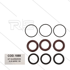 AR Kit 1888 Manchettensatz (3x) 22mm 