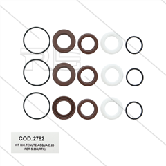 AR kit 2782 - Manschettensatz Ø20mm für 3 Plunger - Serie 194 + 402