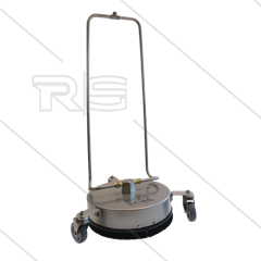 RP69 - Flächenreiniger - VA - Ø350mm - 250 Bar - max 100°C - Anschluss: 1/4" IG