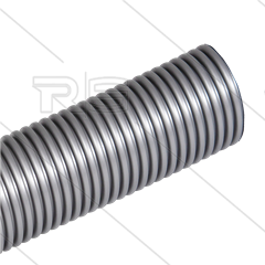 Saugerschlauch - Innen Ø38mm - Auß Ø47mm - silber - Rollenlänge 30 Meter