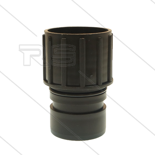 Schlauchmuffe - für Kesselseite - Slauchseite Ø38mm - Kesselseite Ø49mm