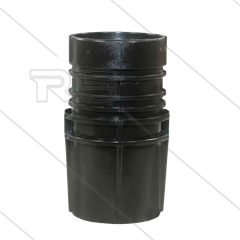 Schlauchmuffe - Schlauchseite Ø50mm - Kesselseite Ø58mm