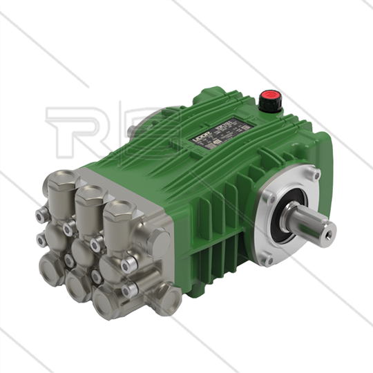 Udor BCWC 21/20 S Hochdruckpumpe - 21 l/min - 200 bar - 1450 U/min - 8,1 kW - max 70°C - Welle R - Serie BCWC