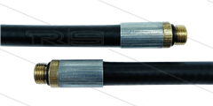NW6 Rohrreinigungsschlauch - 15m - 300 Bar - ohne Düse - max 100°C - 2x 1/4&quot; AGR