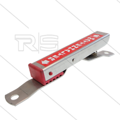 Mattenhalter für Wandmontage - VA Mit Aufkleber "Mattenhalter" in Deutsch - RESTPOSTEN