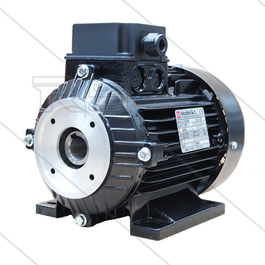 E-Motor 4.0 kW - 230/400V - Ø24mm Hohlwelle - IEC 112 - pumpenserie: 47(VHT-SS) - 59(E3)