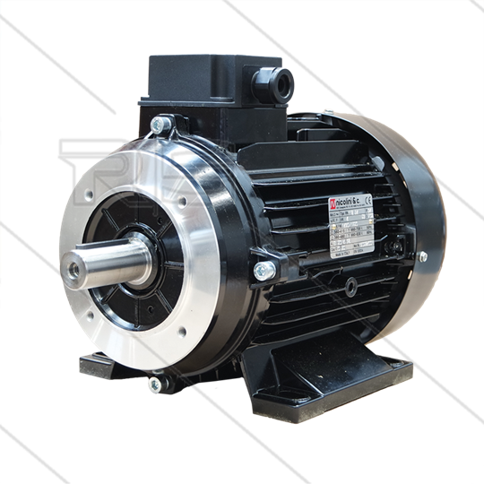 E-Motor 5.5 kW - 400/690V - Ø28mm Welle - B3/B14 (Flansch 110x130x160) - IEC 112