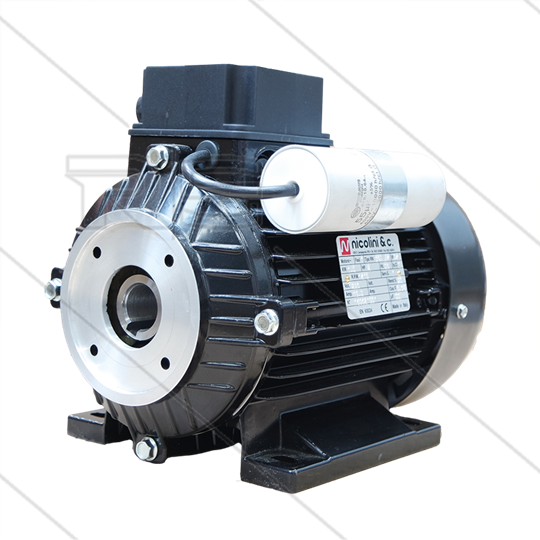 E-Motor 0.75 kW - 230V  - Ø24mm Hohlwelle - IEC 80 - Serie E