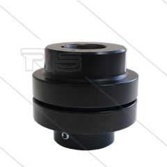 flexible Kupplung für E-Motor - IEC 160 - mit eingebauter flex. Kupplung - Welle Ø24x38mm