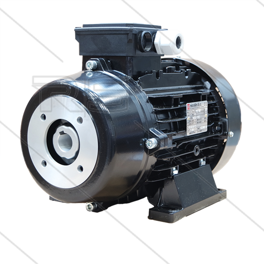 E-Motor 5.5 kW - 230/400V - mit KTR Kupplung - Ø24mm Hohlwelle - IEC 132