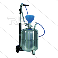 Schaumgerät mit Druckbehälter Edelstahl - 24 Liter - Arbeidsdruck 6 Bar