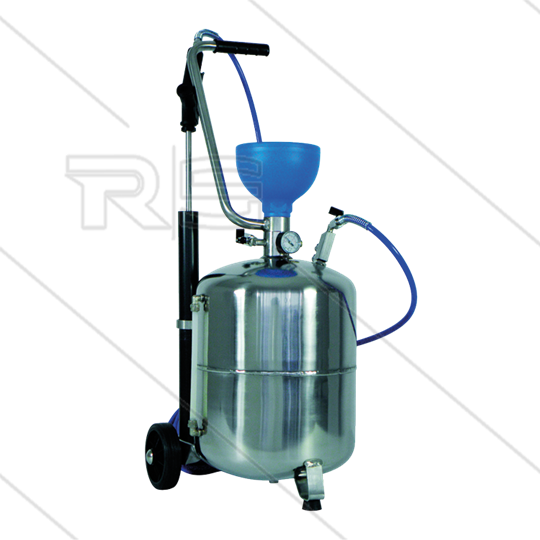 Schaumgerät mit Druckbehälter Edelstahl - 24 Liter - Arbeidsdruck 6 Bar