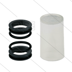 Dichtsatz für TEHA Winkeldrehgelenk - 3/8&quot; - 1/2&quot; - Standard - max. 100°C - PTFE / EPDM