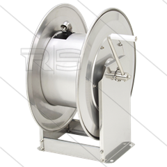 STKi2-20/19 - Schlauchaufroller Edelstahl - 200 Bar - Schlauch: 3/4&quot;- 20m - Anschluss: 2 x 3/4&quot; IG