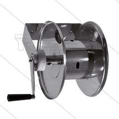 Schlauchaufroller Stahl lackiert - 20m - max 200 Bar - Schlauch: 25m 3/8&quot; - 20m 1/2&quot;