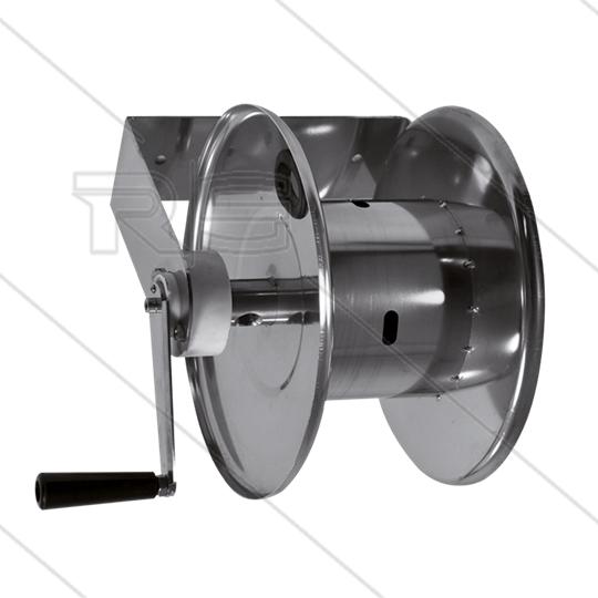 Schlauchaufroller Stahl lackiert - 20m - max 400 Bar - Schlauch: 25m 3/8&quot; - 20m 1/2&quot;