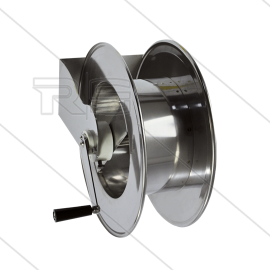 Schlauchaufroller Stahl lackiert - 25m - max 200 Bar - Schlauch: 35m 3/8&quot; - 25m 1/2&quot;