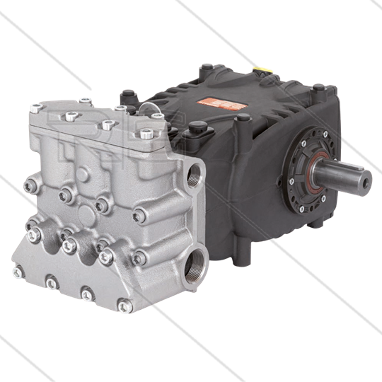WK15 Hochdruckpumpe - 150 l/min - 120 Bar - 1000 U/min - 34,42 kW - Welle R - Serie 71