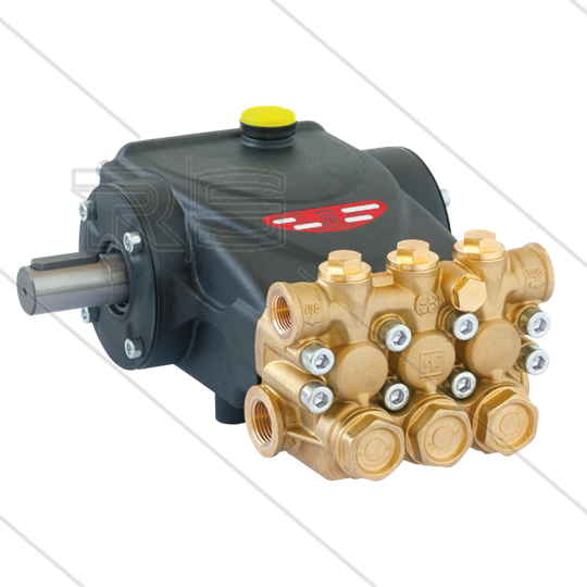 E2B2014L Hochdruckpumpe - 14 l/min - 200 Bar - 1450 U/min - 5,37 kW - Welle L - Serie 58 (E2)