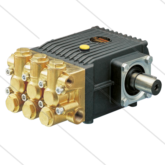 WS104 Hochdruckpumpe - 30 l/min - 100 Bar - 1450 U/min - 5,51 kW - Welle R - Serie 69